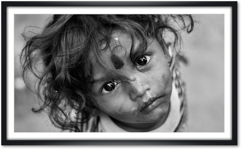 girl slums  square